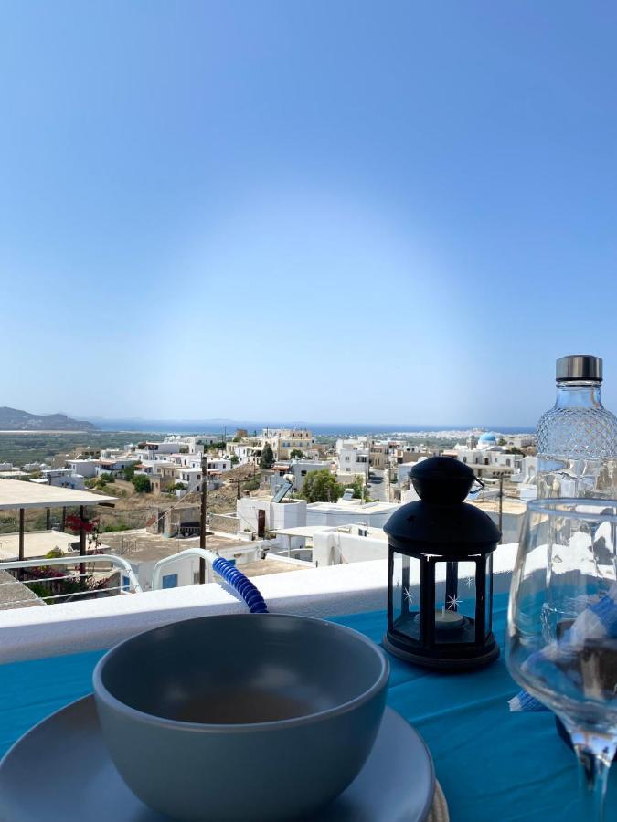Blue Pearl Apartment Glinado Naxos Bagian luar foto